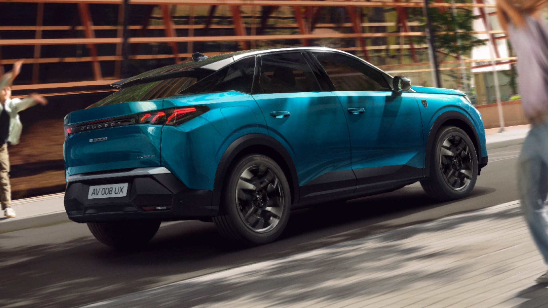 PEUGEOT 3008 Hybride vue arrière