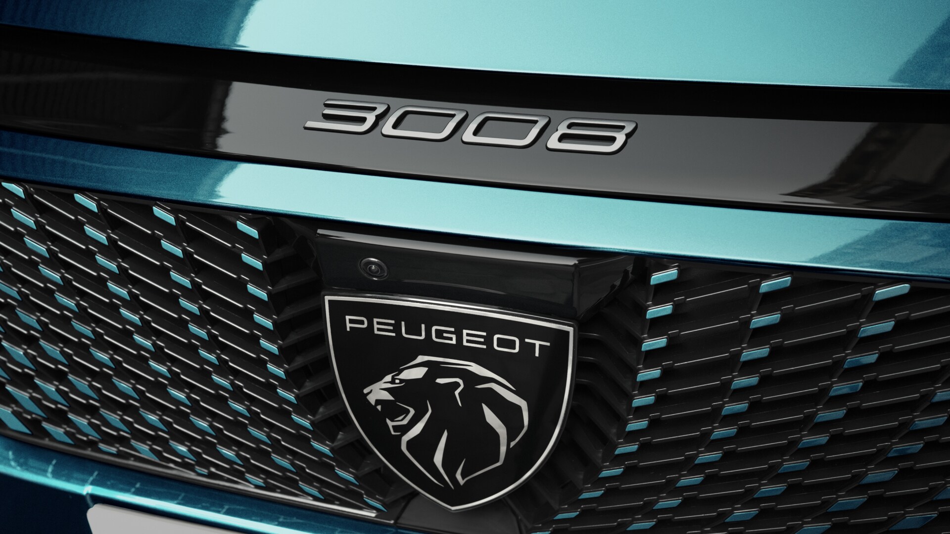 PEUGEOT 3008 Hybride vue calandre