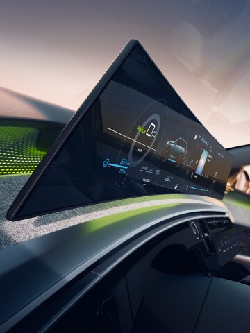 PEUGEOT E-5008 écran incurvé flottant